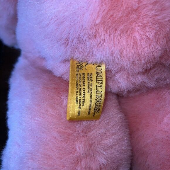 Vintage 24K Polar Puff Dumplings Plush Baldrich 5830 Bear Pink 1991 - Picture 6 of 8